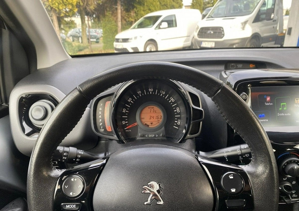 Peugeot 108 cena 35900 przebieg: 34000, rok produkcji 2018 z Byczyna małe 497